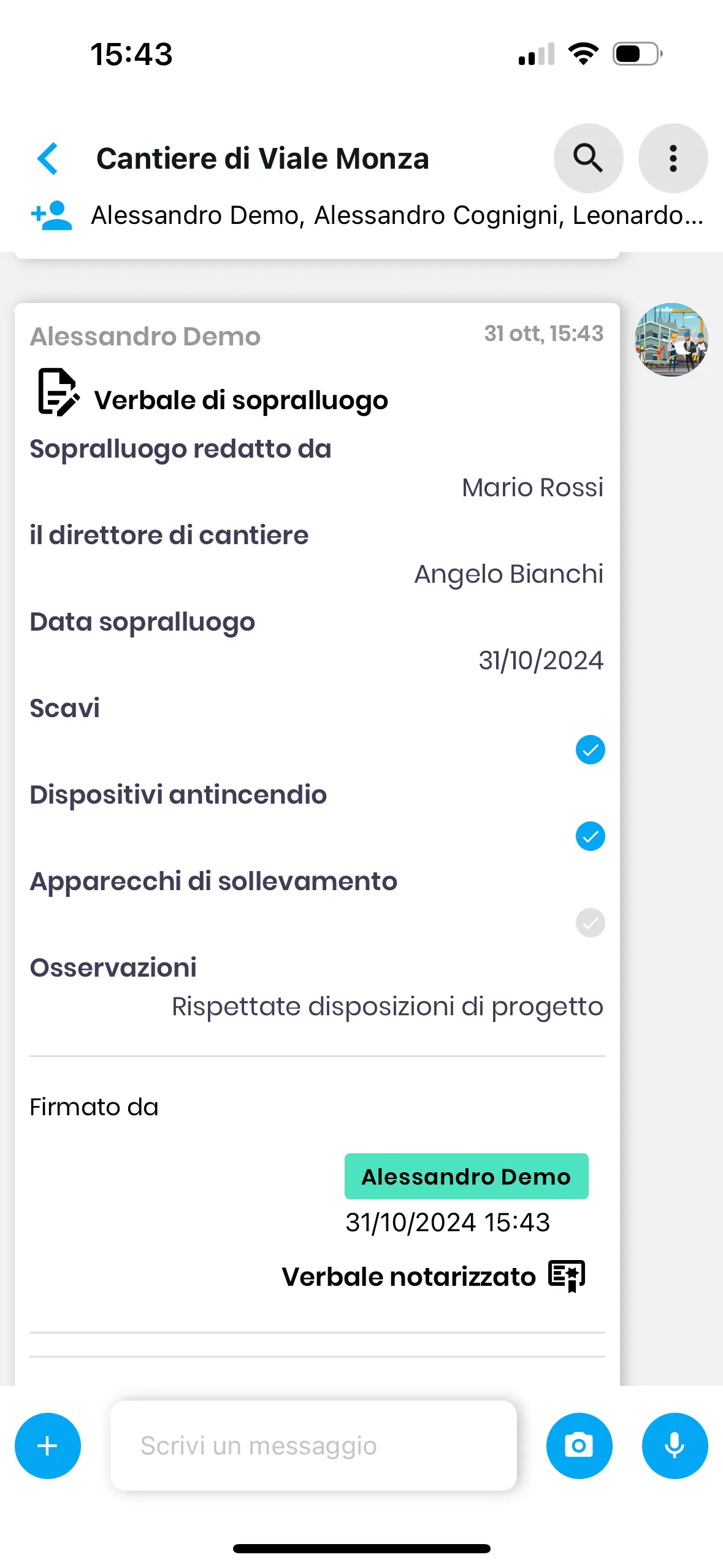 Sopralluogo digitale: cattura l'evidenza in un click